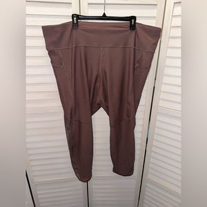 Old Navy Half Mesh Leg Active Leggings